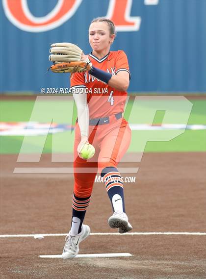 Thumbnail 3 in Bridgeland vs Tomball (UIL Softball 6A Region 2 Bi District) photogallery.