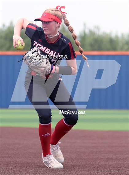 Thumbnail 1 in Bridgeland vs Tomball (UIL Softball 6A Region 2 Bi District) photogallery.
