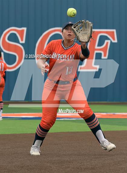 Thumbnail 3 in Bridgeland vs Tomball (UIL Softball 6A Region 2 Bi District) photogallery.