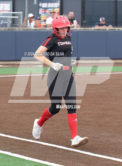 Thumbnail 1 in Bridgeland vs Tomball (UIL Softball 6A Region 2 Bi District) photogallery.