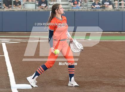 Thumbnail 3 in Bridgeland vs Tomball (UIL Softball 6A Region 2 Bi District) photogallery.
