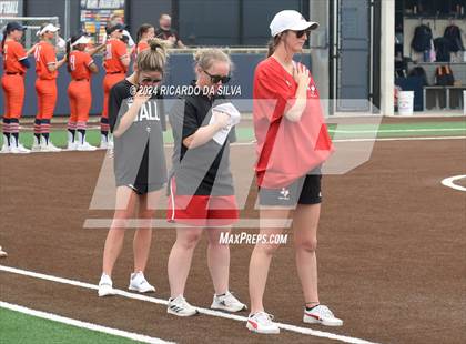 Thumbnail 3 in Bridgeland vs Tomball (UIL Softball 6A Region 2 Bi District) photogallery.