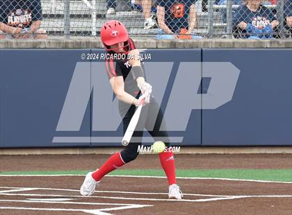 Thumbnail 3 in Bridgeland vs Tomball (UIL Softball 6A Region 2 Bi District) photogallery.