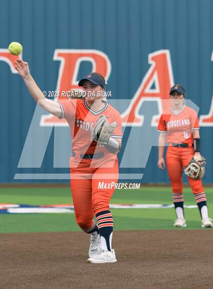 Thumbnail 1 in Bridgeland vs Tomball (UIL Softball 6A Region 2 Bi District) photogallery.