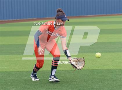 Thumbnail 3 in Bridgeland vs Tomball (UIL Softball 6A Region 2 Bi District) photogallery.