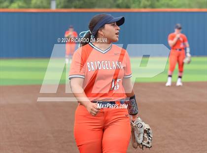 Thumbnail 1 in Bridgeland vs Tomball (UIL Softball 6A Region 2 Bi District) photogallery.