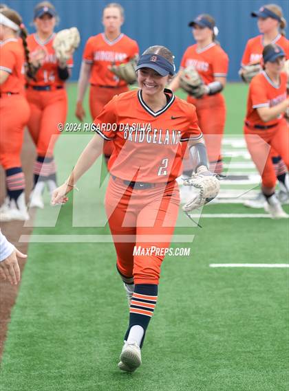Thumbnail 3 in Bridgeland vs Tomball (UIL Softball 6A Region 2 Bi District) photogallery.
