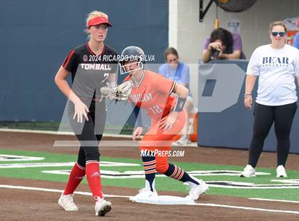 Thumbnail 1 in Bridgeland vs Tomball (UIL Softball 6A Region 2 Bi District) photogallery.