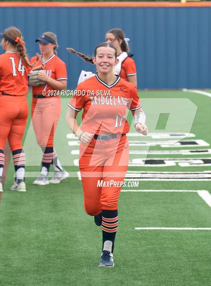 Thumbnail 1 in Bridgeland vs Tomball (UIL Softball 6A Region 2 Bi District) photogallery.