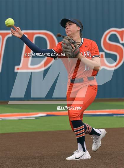 Thumbnail 3 in Bridgeland vs Tomball (UIL Softball 6A Region 2 Bi District) photogallery.