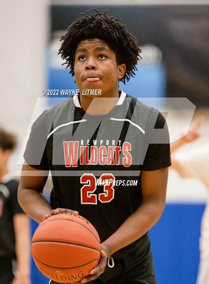 Thumbnail 2 in Newport vs Cooper (ninth region freshman tournament) photogallery.