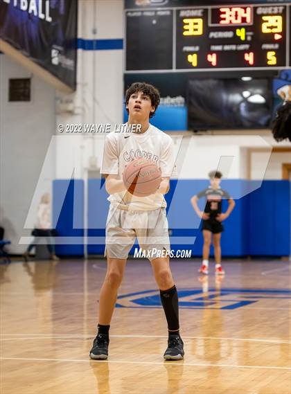 Thumbnail 2 in Newport vs Cooper (ninth region freshman tournament) photogallery.