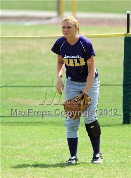 Thumbnail 2 in Spain Park vs Louisville Male (Bob Jones Softball Tourney) photogallery.