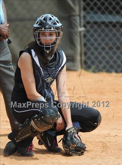 Thumbnail 3 in Spain Park vs Louisville Male (Bob Jones Softball Tourney) photogallery.