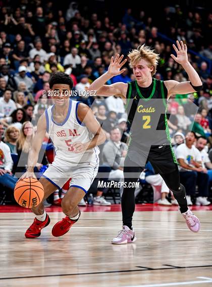 Thumbnail 3 in Los Alamitos vs. Mira Costa (CIF SS DIV 1 Championship) photogallery.