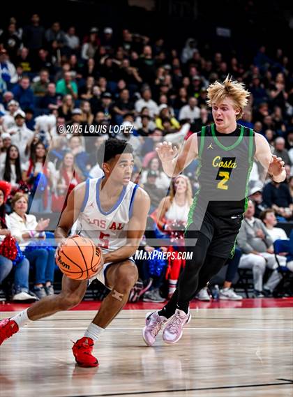 Thumbnail 2 in Los Alamitos vs. Mira Costa (CIF SS DIV 1 Championship) photogallery.