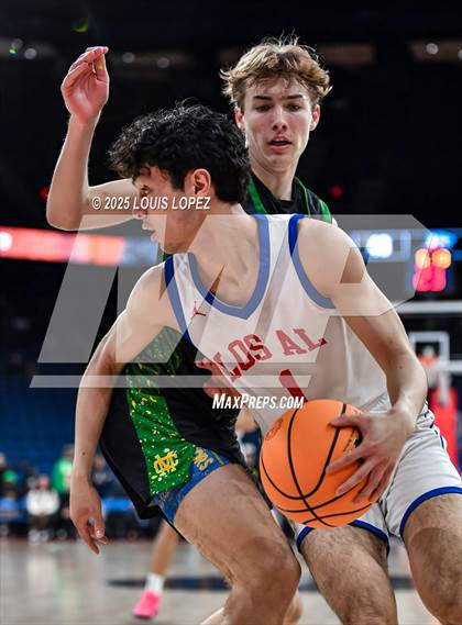 Thumbnail 2 in Los Alamitos vs. Mira Costa (CIF SS DIV 1 Championship) photogallery.