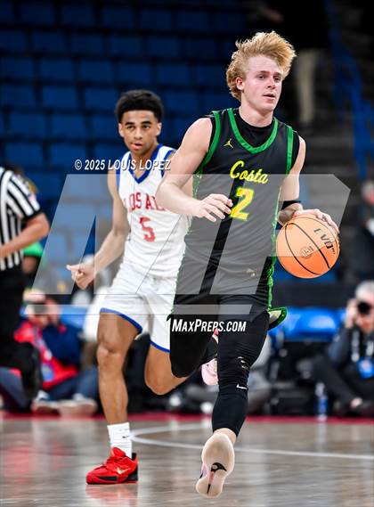 Thumbnail 2 in Los Alamitos vs. Mira Costa (CIF SS DIV 1 Championship) photogallery.