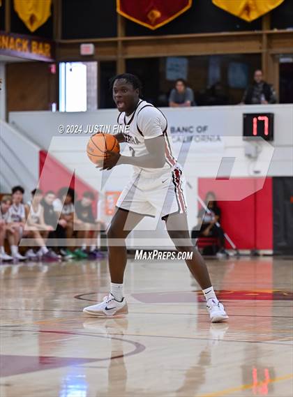 Thumbnail 3 in JSerra Catholic vs. Eastside Catholic (Torrey Pines Holiday Classic) photogallery.