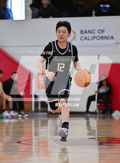 Thumbnail 2 in JSerra Catholic vs. Eastside Catholic (Torrey Pines Holiday Classic) photogallery.