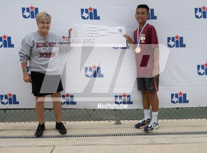 Thumbnail 1 in UIL 5A Tennis Boys and Mixed Doubles Finals (Medals) photogallery.