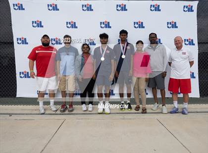 Thumbnail 3 in UIL 5A Tennis Boys and Mixed Doubles Finals (Medals) photogallery.