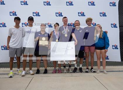Thumbnail 2 in UIL 5A Tennis Boys and Mixed Doubles Finals (Medals) photogallery.