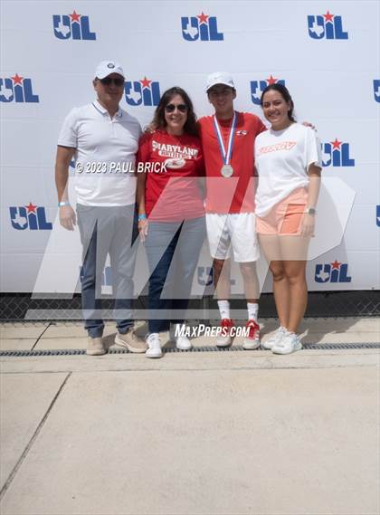 Thumbnail 2 in UIL 5A Tennis Boys and Mixed Doubles Finals (Medals) photogallery.