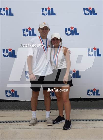Thumbnail 1 in UIL 5A Tennis Boys and Mixed Doubles Finals (Medals) photogallery.