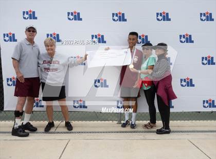 Thumbnail 2 in UIL 5A Tennis Boys and Mixed Doubles Finals (Medals) photogallery.