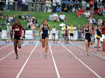 Thumbnail 1 in CIF State Championships (Girls 100 - Preliminaries) photogallery.