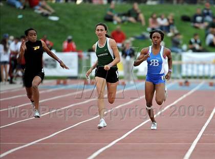 Thumbnail 3 in CIF State Championships (Girls 100 - Preliminaries) photogallery.