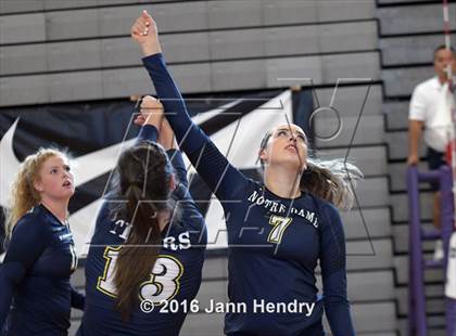 Thumbnail 3 in Fayetteville vs. Notre Dame (Durango Fall Classic) photogallery.