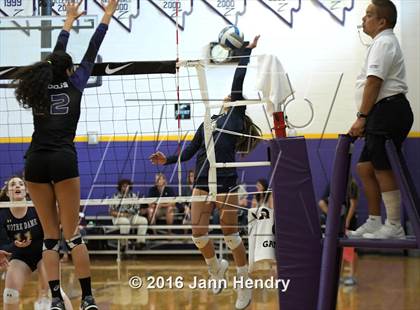 Thumbnail 3 in Fayetteville vs. Notre Dame (Durango Fall Classic) photogallery.