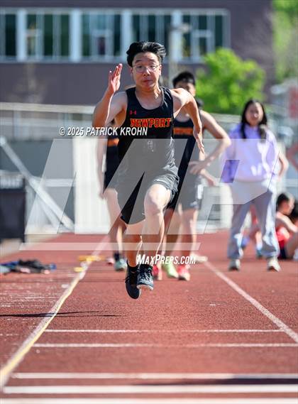 Thumbnail 3 in Newport - Bellevue vs Juanita (Long Jump) photogallery.