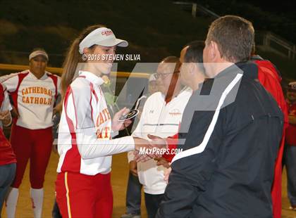 Thumbnail 3 in Cathedral Catholic vs. San Marcos (CIF SDS Open Division Final) photogallery.