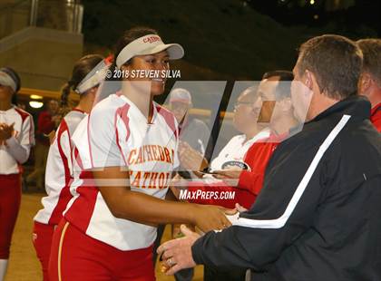 Thumbnail 3 in Cathedral Catholic vs. San Marcos (CIF SDS Open Division Final) photogallery.