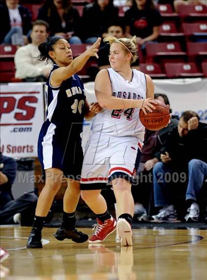 Thumbnail 3 in Modesto Christian vs. Mater Dei (CIF State D4 Final) photogallery.