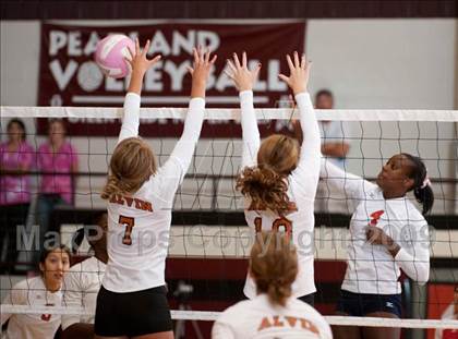 Thumbnail 3 in Alvin vs. Dulles (Pearland Volleyball Classic) photogallery.