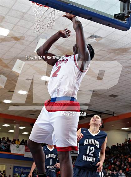 Thumbnail 3 in Hamilton Heights Christian Academy vs. Spartanburg Day (Chick-Fil-A Classic) photogallery.