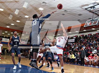 Thumbnail 2 in Hamilton Heights Christian Academy vs. Spartanburg Day (Chick-Fil-A Classic) photogallery.