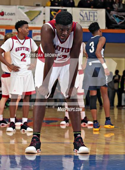Thumbnail 2 in Hamilton Heights Christian Academy vs. Spartanburg Day (Chick-Fil-A Classic) photogallery.