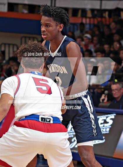 Thumbnail 1 in Hamilton Heights Christian Academy vs. Spartanburg Day (Chick-Fil-A Classic) photogallery.