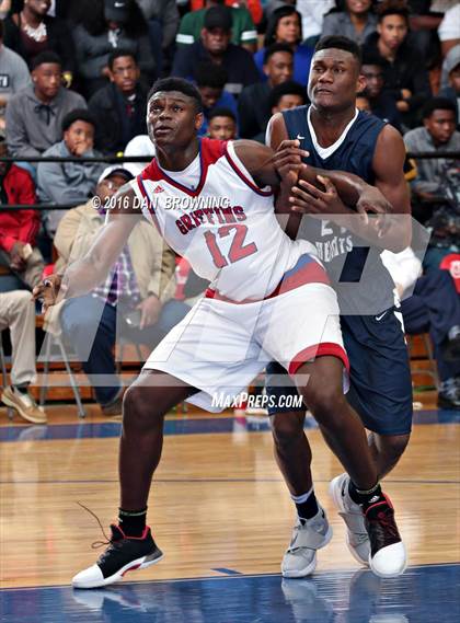 Thumbnail 1 in Hamilton Heights Christian Academy vs. Spartanburg Day (Chick-Fil-A Classic) photogallery.