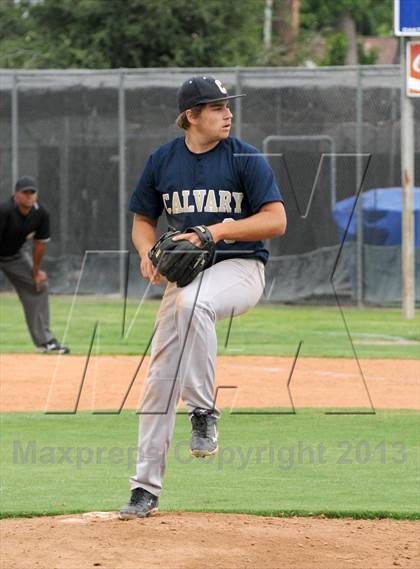 Thumbnail 1 in Calvary Chapel @ Chino (CIF SS D4 Playoff) photogallery.