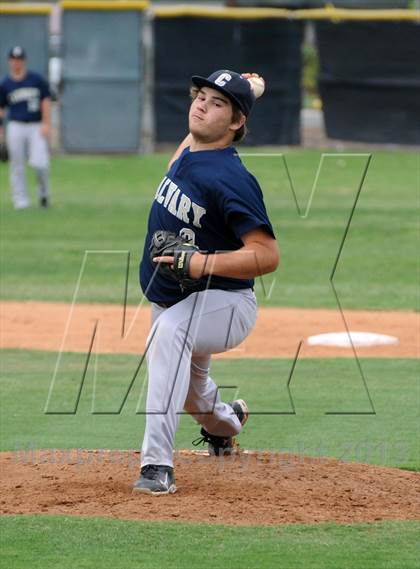 Thumbnail 3 in Calvary Chapel @ Chino (CIF SS D4 Playoff) photogallery.