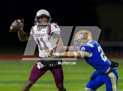 Thumbnail 3 in Lockhart vs Alamo Heights (UIL football 5A Region 4 Bi-District Playoff) photogallery.