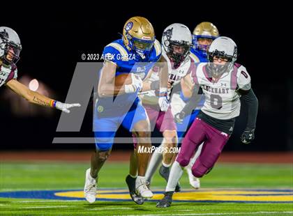 Thumbnail 3 in Lockhart vs Alamo Heights (UIL football 5A Region 4 Bi-District Playoff) photogallery.
