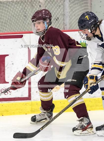 Thumbnail 3 in Bow vs Portsmouth-Newmarket (NHIAA D2 Quarterfinal) photogallery.