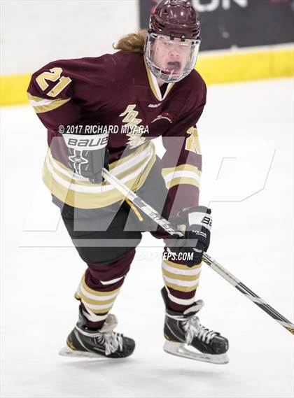 Thumbnail 3 in Bow vs Portsmouth-Newmarket (NHIAA D2 Quarterfinal) photogallery.